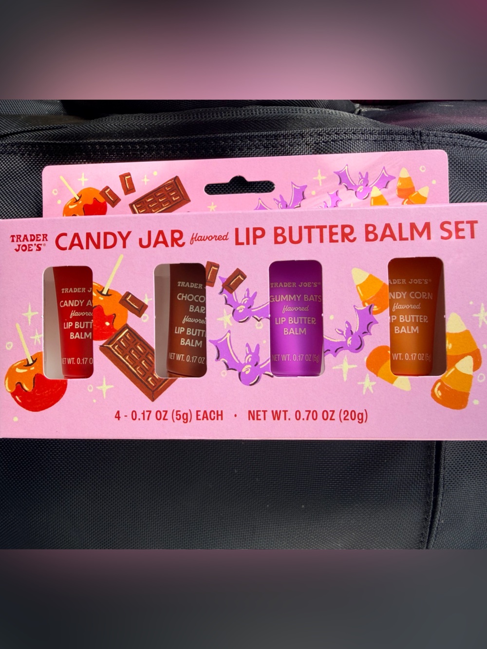 Trader Joeโs Candy Jar Lip Butter Balm Set - Pink